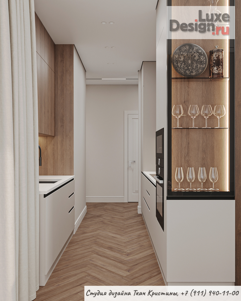 Дизайн интерьера квартиры "ДИЗАЙН-ПРОЕКТ КВАРТИРЫ 86м2" (фото 27)