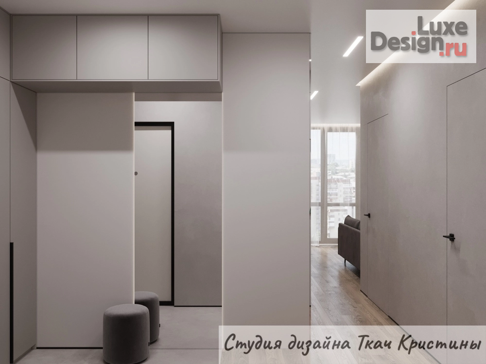 Дизайн интерьера квартиры "GREYWOOD" (фото 14) от дизайнера Ткач Кристина Геннадьевна Дизайн интерьера квартиры "GREYWOOD" (фото 14)