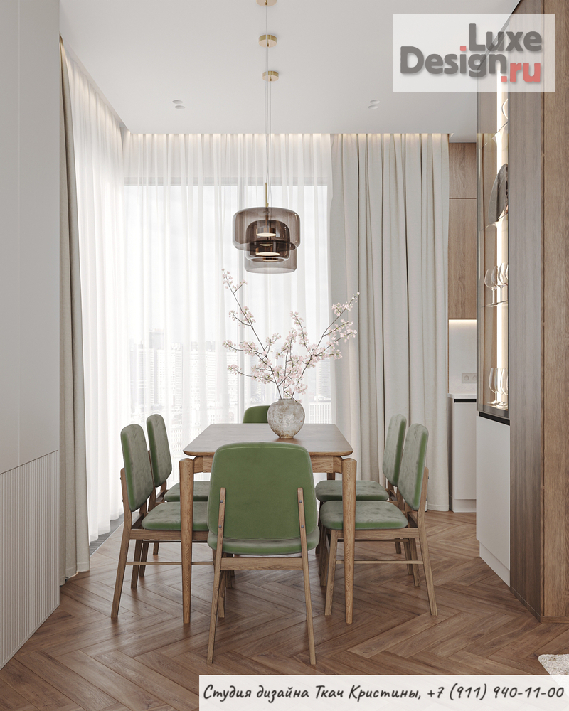 Дизайн интерьера квартиры "ДИЗАЙН-ПРОЕКТ КВАРТИРЫ 86м2" (фото 28)