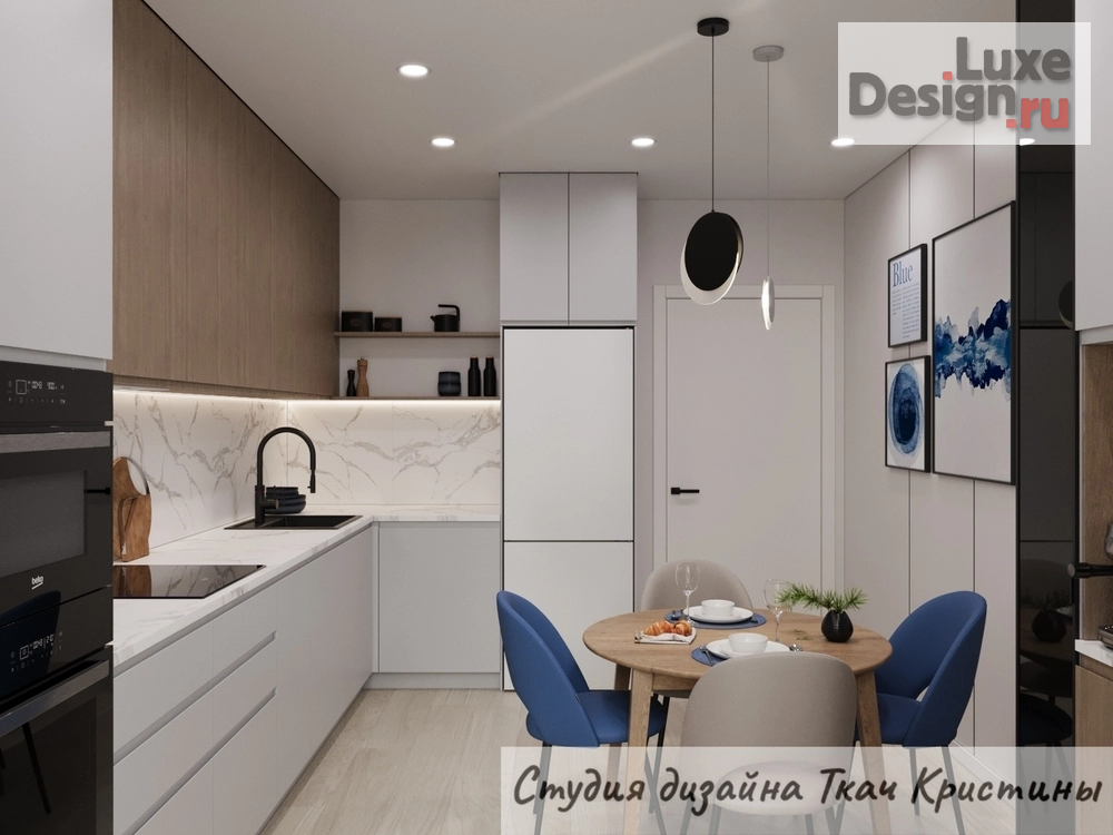 Дизайн интерьера квартиры "BALANCE" (фото 2)