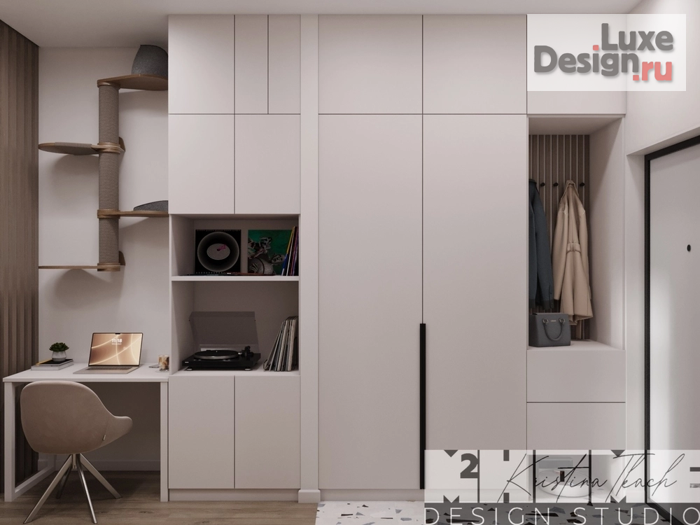 Дизайн интерьера квартиры "УЮТНАЯ КВАРТИРА ДЛЯ МОЛОДОЙ СТУДЕНТКИ" (фото 9)