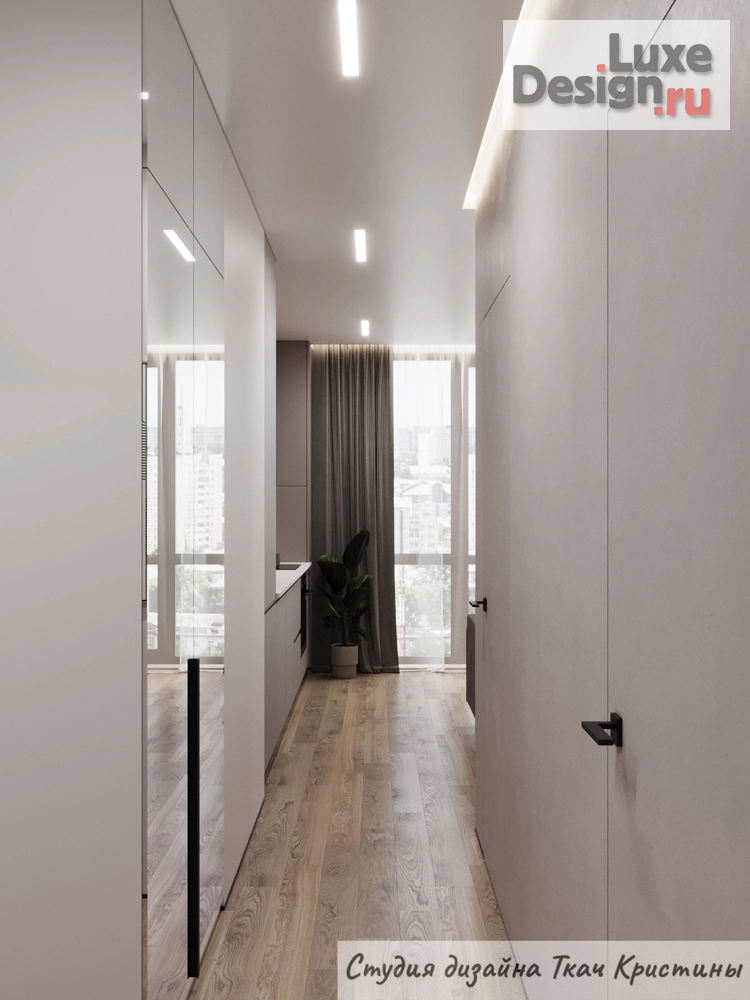 Дизайн интерьера квартиры "GREYWOOD" (фото 16) от дизайнера Ткач Кристина Геннадьевна Дизайн интерьера квартиры "GREYWOOD" (фото 16)