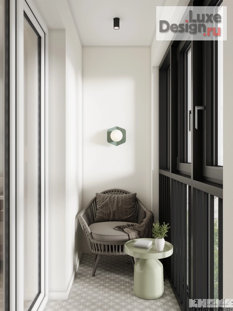 Дизайн интерьера квартиры "РАБОЧАЯ ЗОНА В СПАЛЬНЕ | КВАРТИРА 43 м²" (фото 14) от дизайнера Ткач Кристина Геннадьевна Дизайн интерьера квартиры "РАБОЧАЯ ЗОНА В СПАЛЬНЕ | КВАРТИРА 43 м²" (фото 14)