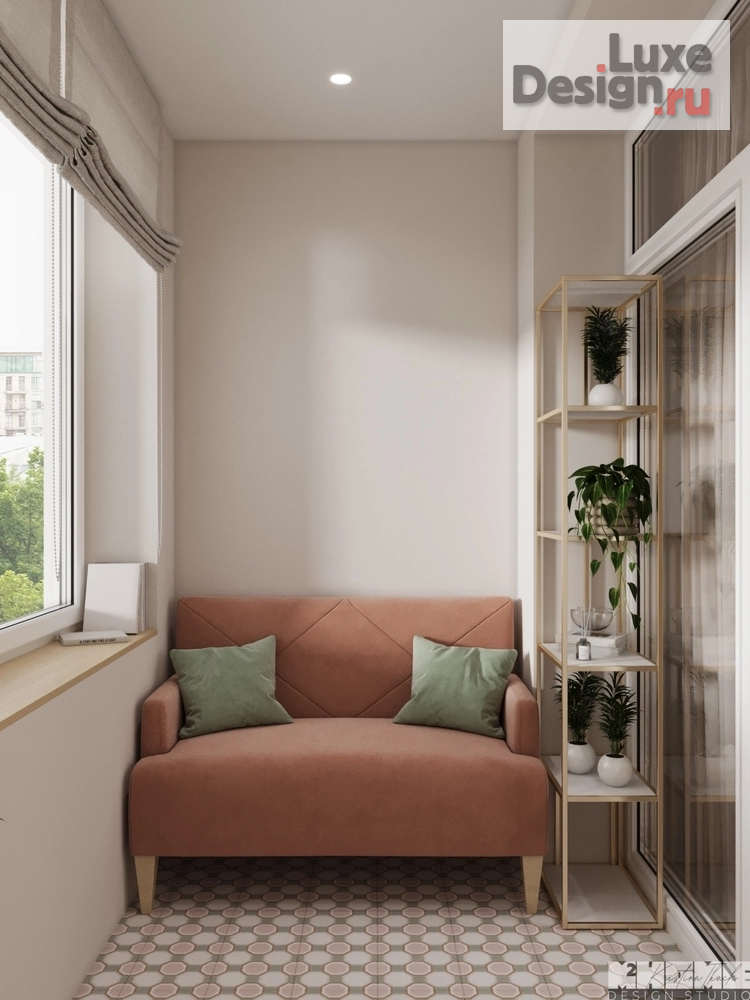 Дизайн интерьера квартиры "ДИЗАЙН-ПРОЕКТ КВАРТИРЫ 68 м2: СОЧЕТАНИЕ КОРАЛЛОВОГО И ОЛИВКОВОГО ОТТЕНКОВ " (фото 39)