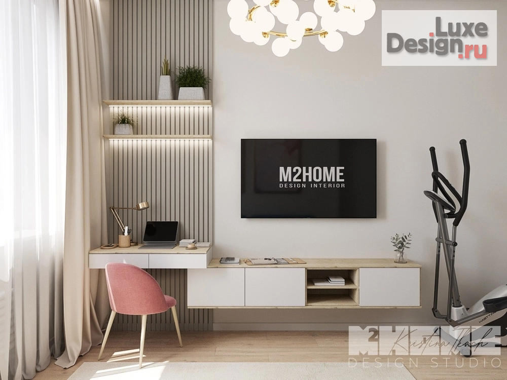 Дизайн интерьера квартиры "BLOOM" (фото 3)