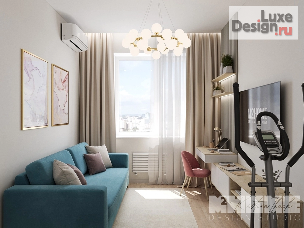 Дизайн интерьера квартиры "BLOOM" (фото 16)