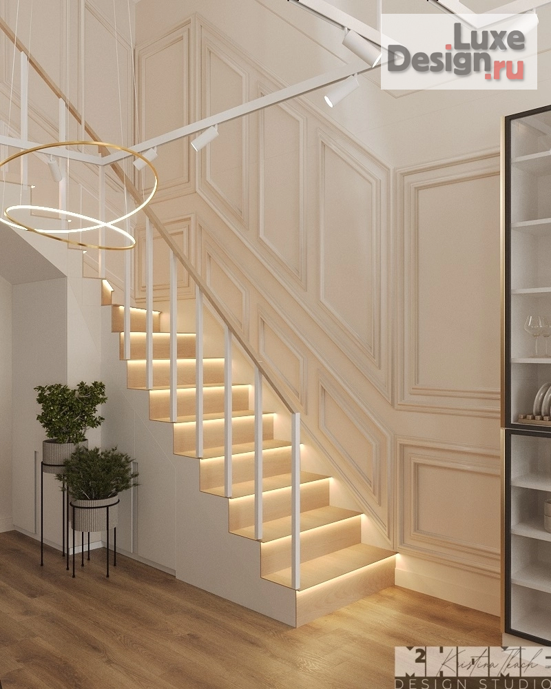 Дизайн интерьера квартиры "ДВУХЭТАЖНАЯ КВАРТИРА 70 м2 В МОСКВЕ" (фото 21)