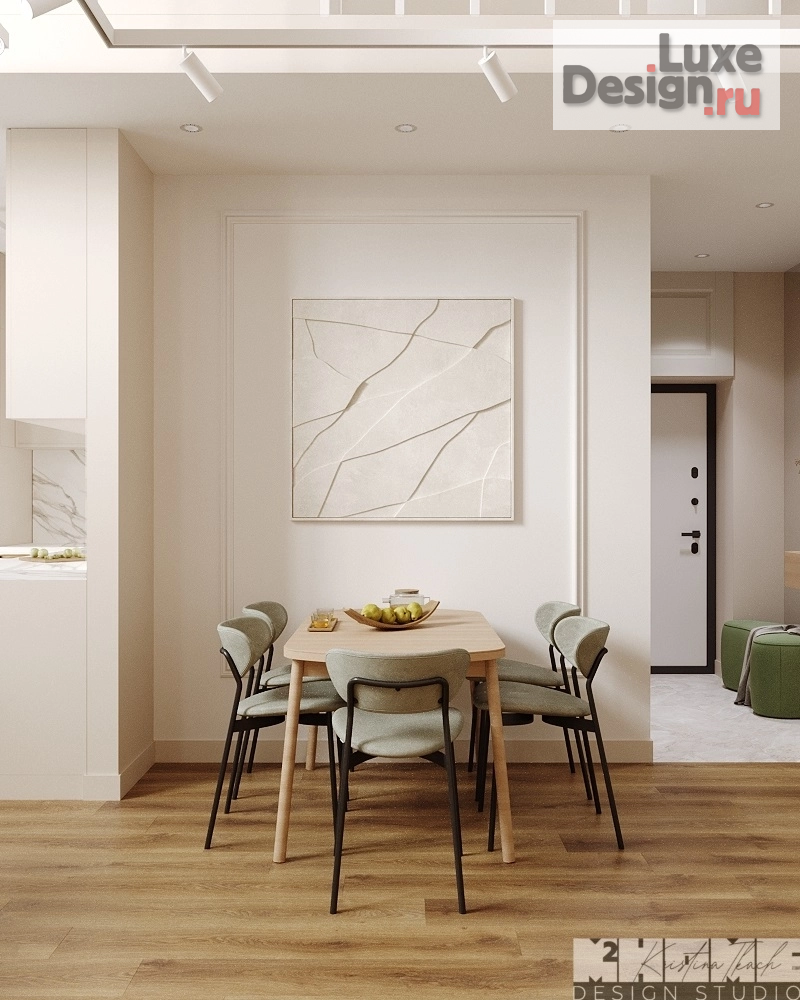 Дизайн интерьера квартиры "ДВУХЭТАЖНАЯ КВАРТИРА 70 м2 В МОСКВЕ" (фото 23)