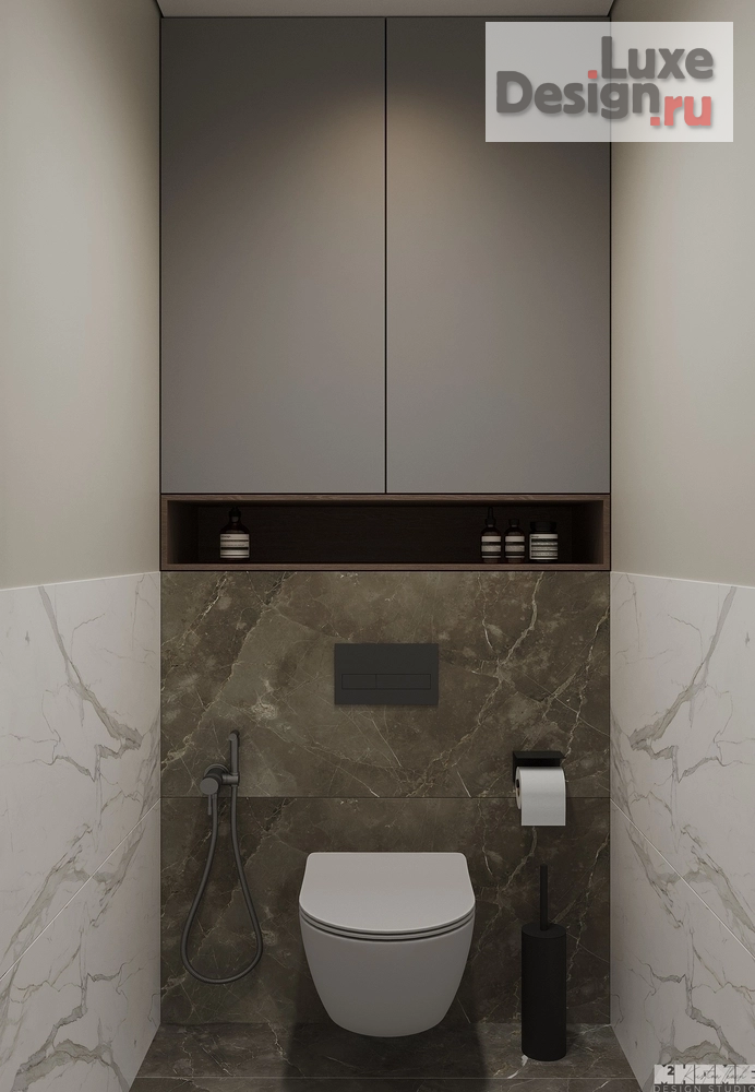 Дизайн интерьера квартиры "ОДНОКОМНАТНАЯ КВАРТИРА В СПОКОЙНЫХ ТОНАХ" (фото 19)