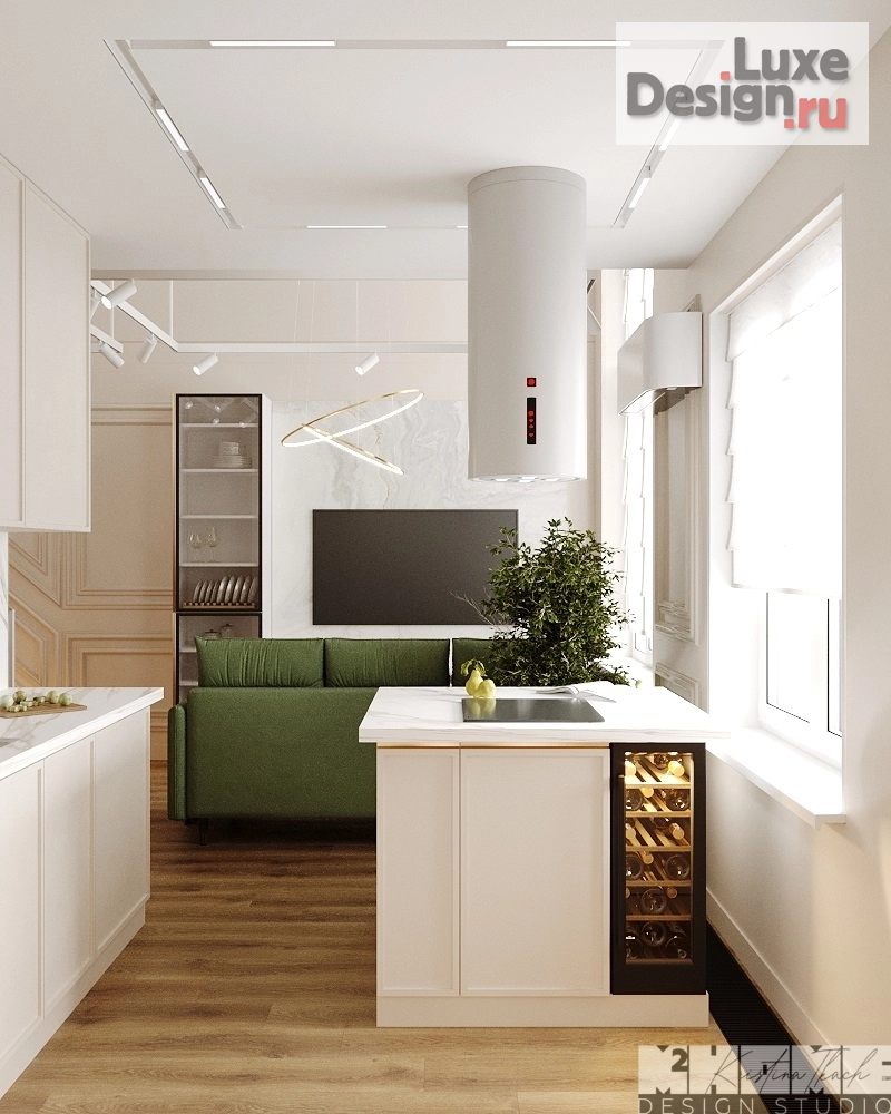 Дизайн интерьера квартиры "ДВУХЭТАЖНАЯ КВАРТИРА 70 м2 В МОСКВЕ" (фото 33)