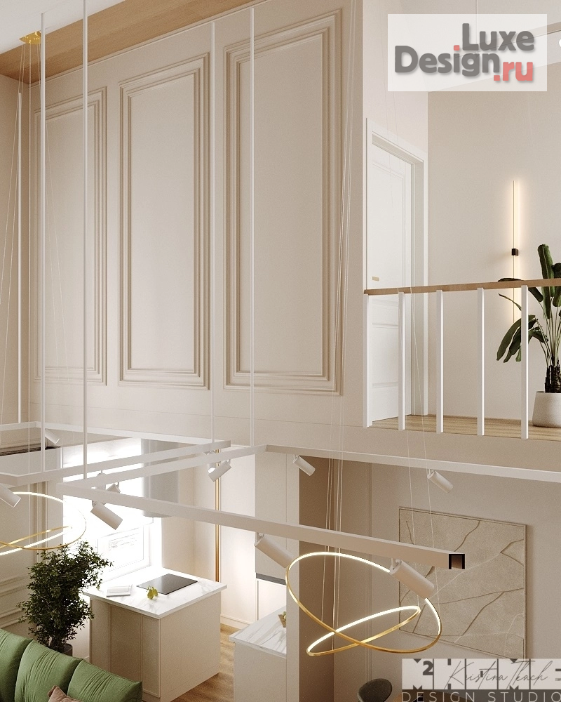 Дизайн интерьера квартиры "ДВУХЭТАЖНАЯ КВАРТИРА 70 м2 В МОСКВЕ" (фото 34)