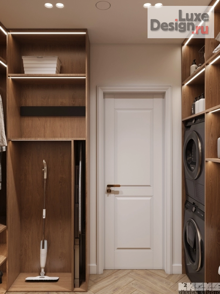 Дизайн интерьера квартиры "КВАРТИРА 120 М2 С НЕОБЫЧНЫМ КАБИНЕТОМ " (фото 80)