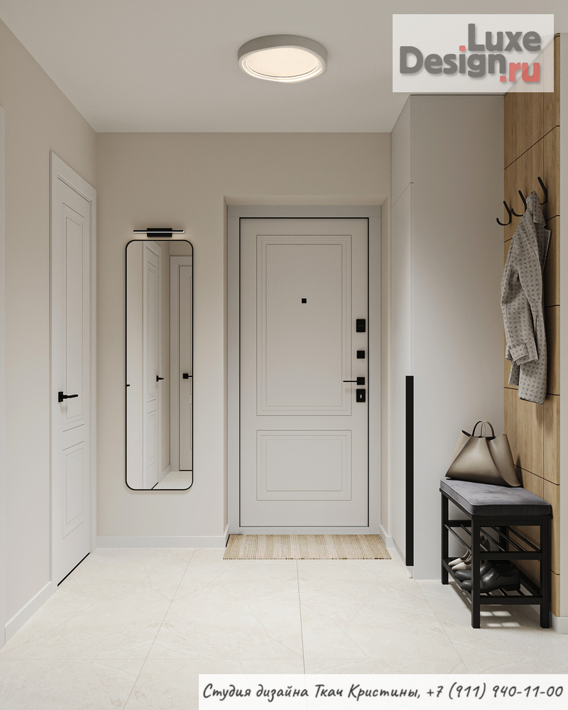 Дизайн интерьера квартиры "ДИЗАЙН-ПРОЕКТ КВАРТИРЫ 38м2" (фото 8)