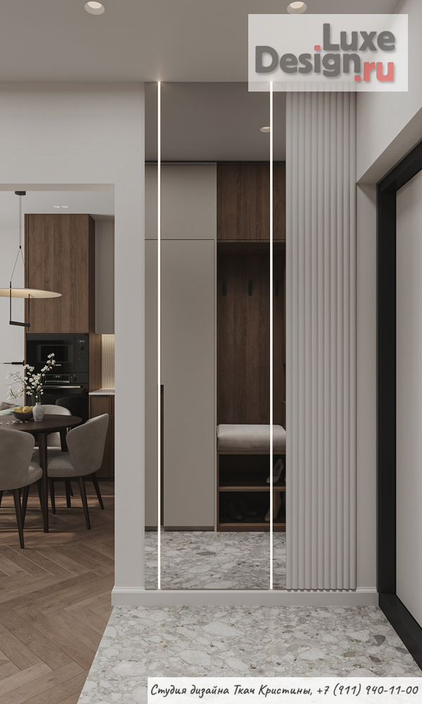 Дизайн интерьера квартиры "ДИЗАЙН-ПРОЕКТ КВАРТИРЫ 67м2" (фото 27)