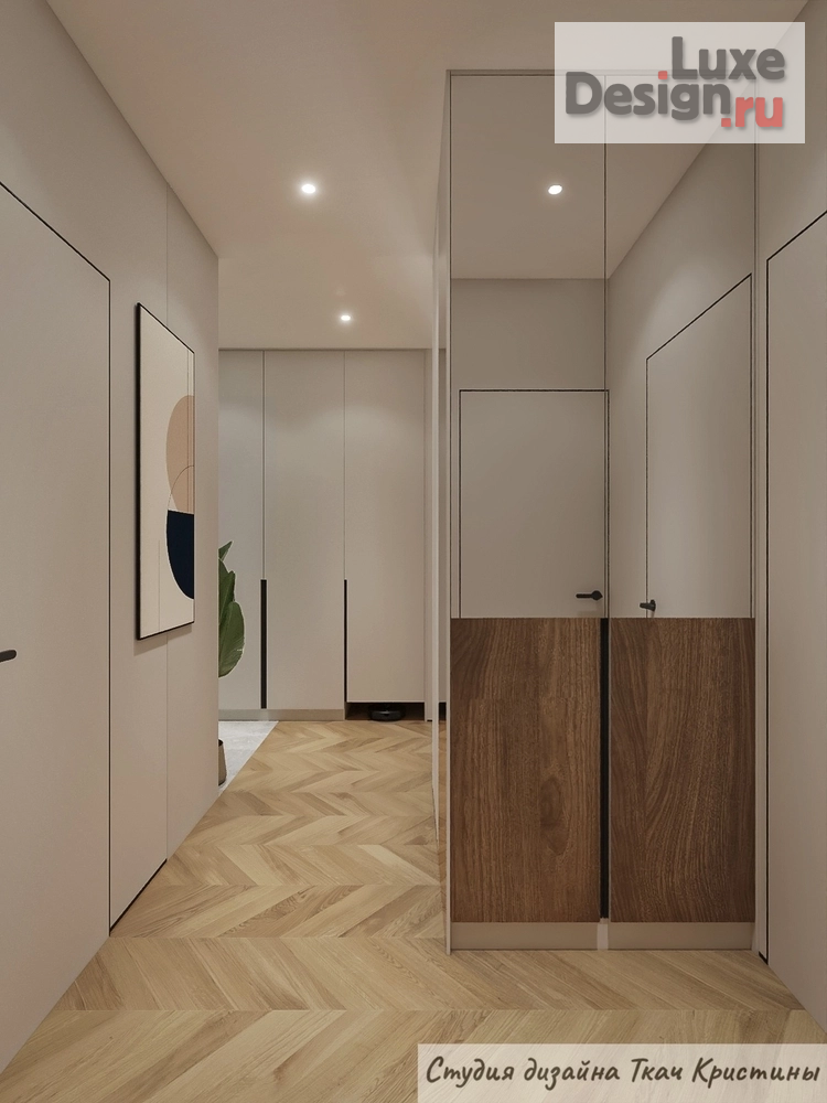 Дизайн интерьера квартиры "РЕМОНТ В СВЕТЛОЙ КВАРТИРЕ 68 м2" (фото 32)