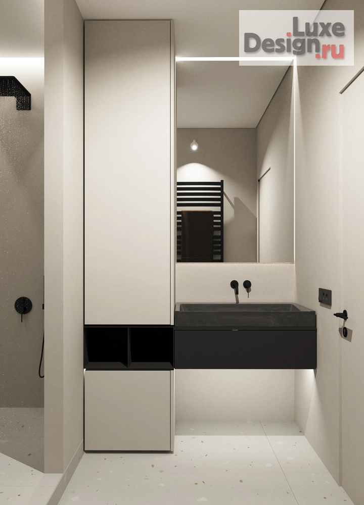 Дизайн интерьера двухкомнатной квартиры "ТУМАН" (фото 10) от дизайнера Ткач Кристина Геннадьевна Дизайн интерьера двухкомнатной квартиры "ТУМАН" (фото 10)