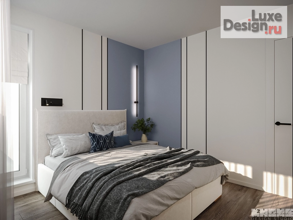 Дизайн интерьера квартиры "ДИЗАЙН-ПРОЕКТ КВАРТИРЫ 52 м2 | WHITE & BREEZE" (фото 33) от дизайнера Ткач Кристина Геннадьевна Дизайн интерьера квартиры "ДИЗАЙН-ПРОЕКТ КВАРТИРЫ 52 м2 | WHITE & BREEZE" (фото 33)