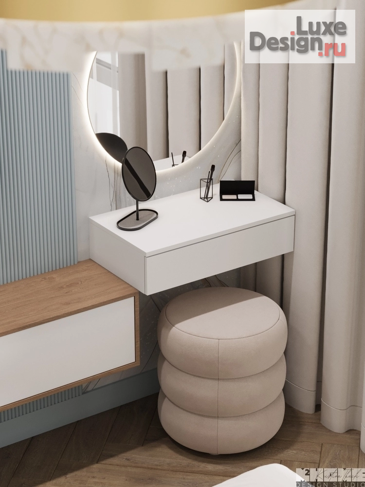 Дизайн интерьера квартиры "КВАРТИРА 120 М2 С НЕОБЫЧНЫМ КАБИНЕТОМ " (фото 93)