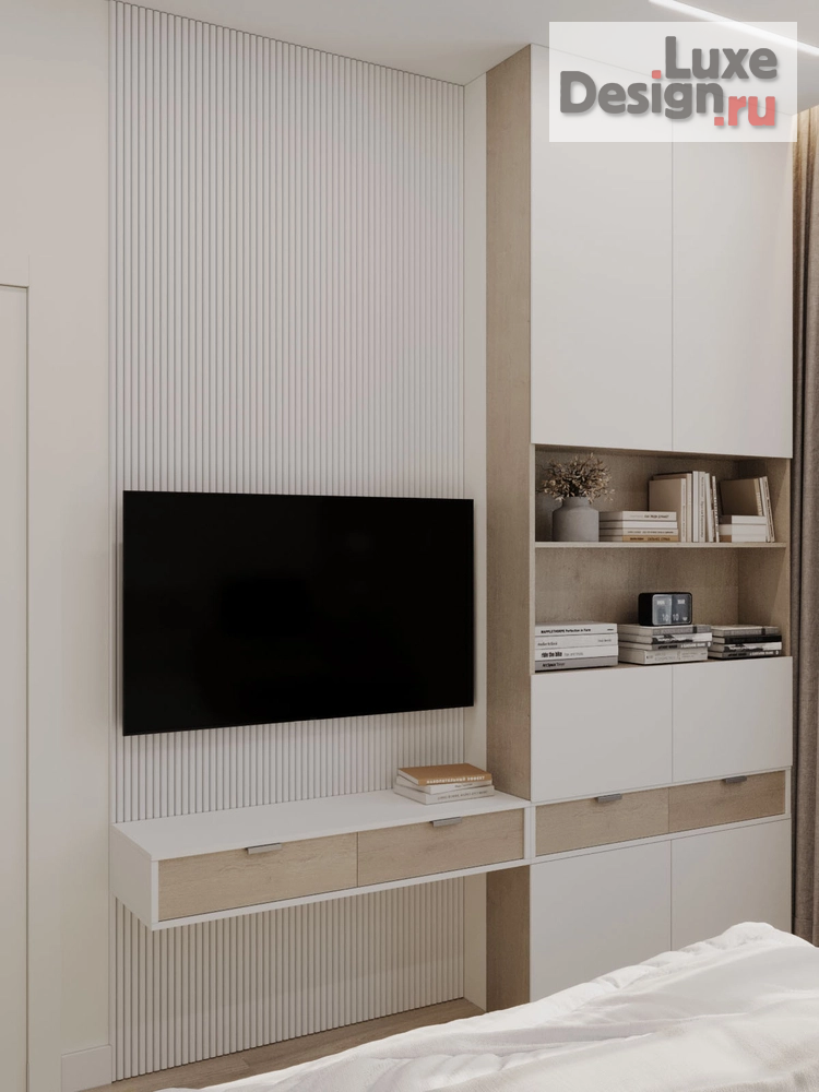 Дизайн интерьера однокомнатной квартиры "NATURAL" (фото 42)