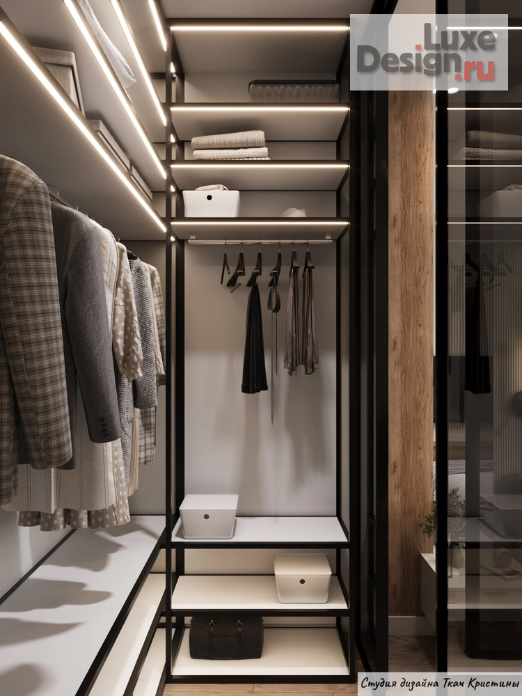 Дизайн интерьера квартиры "КВАРТИРА С ДЕВЕВЯННОЙ КАРТОЙ МИРА В КАБИНЕТЕ" (фото 61)