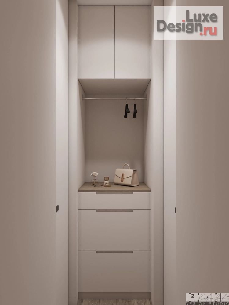 Дизайн интерьера квартиры "КВАРТИРА 68 м2 С МРАМОРНЫМИ ТЕКСТУРАМИ" (фото 44)