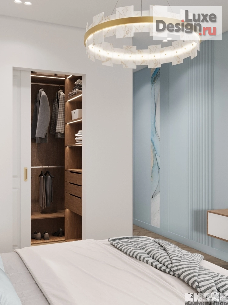 Дизайн интерьера квартиры "КВАРТИРА 120 М2 С НЕОБЫЧНЫМ КАБИНЕТОМ " (фото 98)