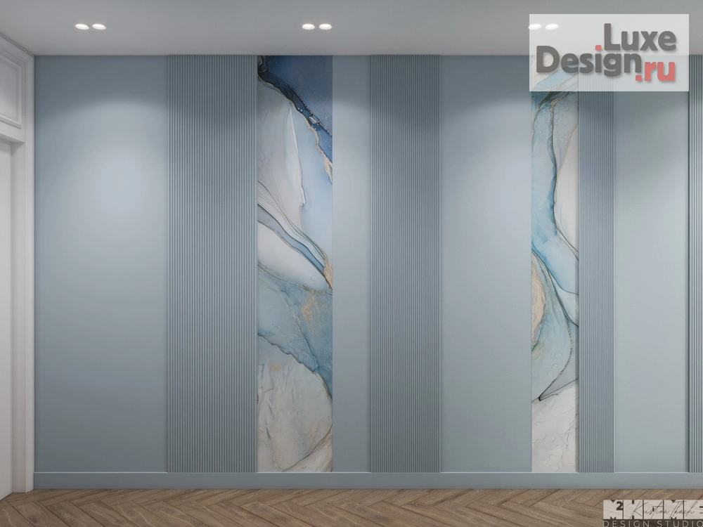 Дизайн интерьера квартиры "КВАРТИРА 120 М2 С НЕОБЫЧНЫМ КАБИНЕТОМ " (фото 101)