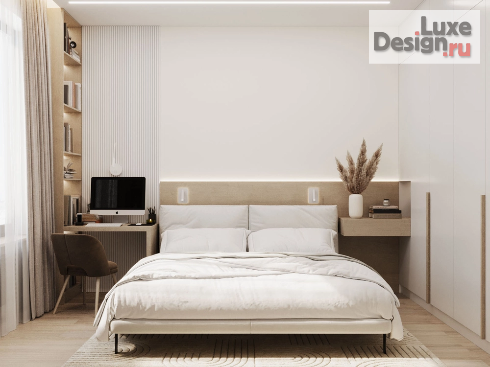 Дизайн интерьера однокомнатной квартиры "NATURAL" (фото 32)