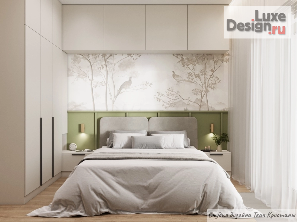 Дизайн интерьера квартиры "ПРОЕКТ "ТРОПИКИ"| ДИЗАЙН КВАРТИРЫ 70м2" (фото 35)