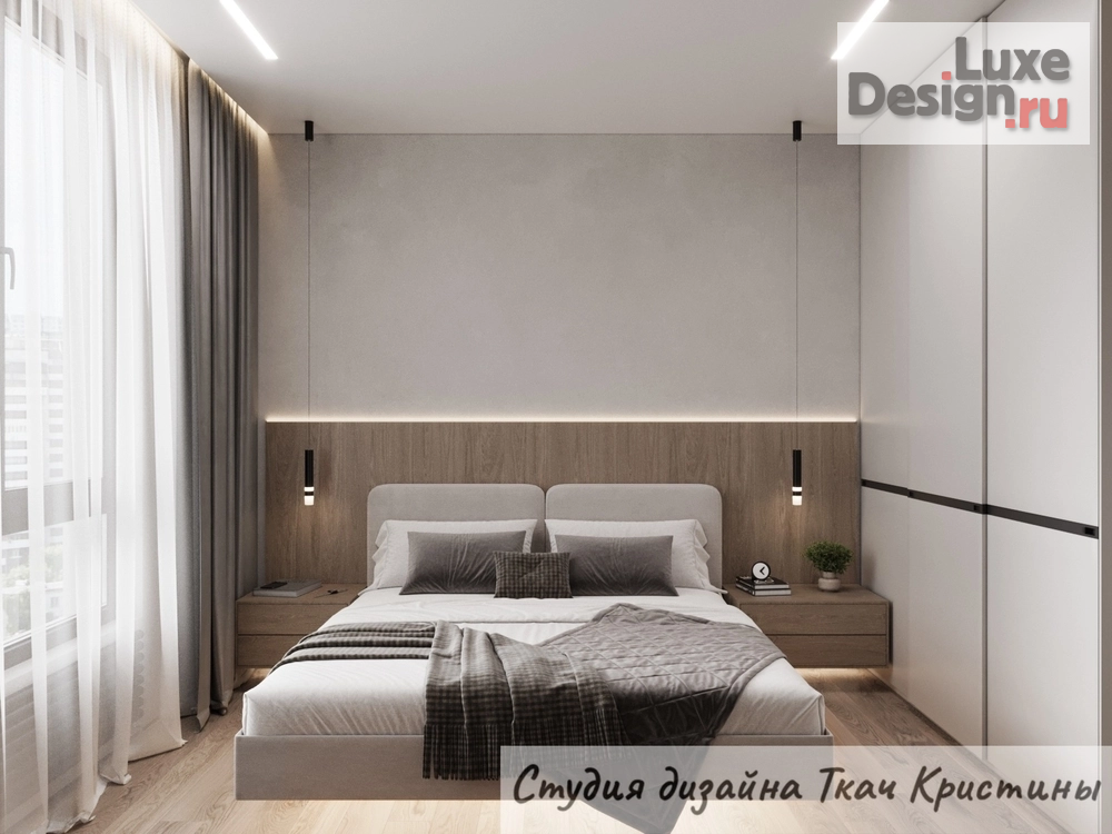 Дизайн интерьера квартиры "GREYWOOD" (фото 21) от дизайнера Ткач Кристина Геннадьевна Дизайн интерьера квартиры "GREYWOOD" (фото 21)