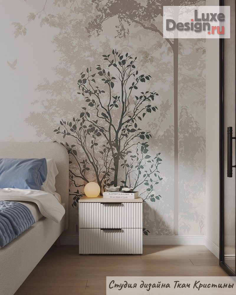 Дизайн интерьера квартиры "ДИЗАЙН-ПРОЕКТ "МОРСКОЙ БРИЗ" | РЕМОНТ ВО ВТОРИЧКЕ" (фото 7)