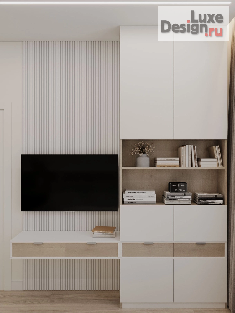 Дизайн интерьера однокомнатной квартиры "NATURAL" (фото 36)