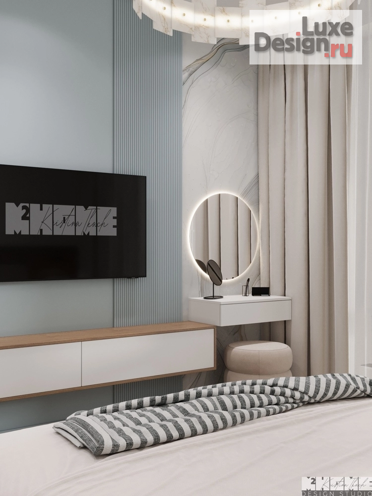 Дизайн интерьера квартиры "КВАРТИРА 120 М2 С НЕОБЫЧНЫМ КАБИНЕТОМ " (фото 90)