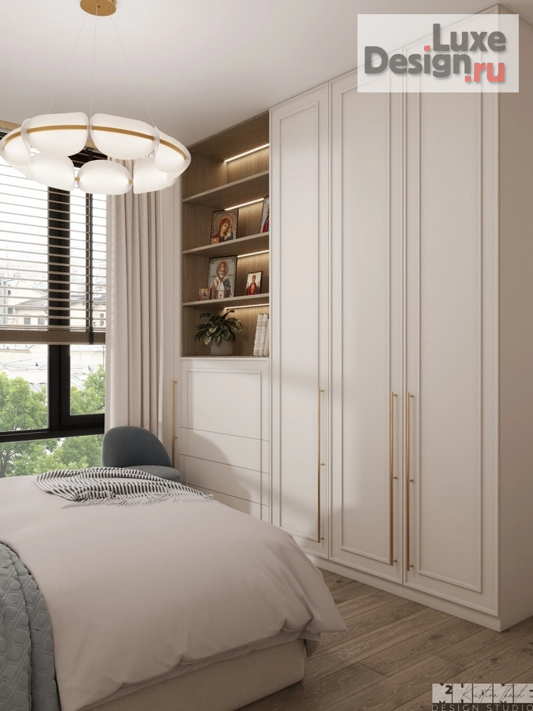 Дизайн интерьера квартиры "КВАРТИРА 68 м2 С МРАМОРНЫМИ ТЕКСТУРАМИ" (фото 41)