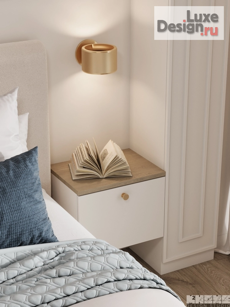 Дизайн интерьера квартиры "КВАРТИРА 68 м2 С МРАМОРНЫМИ ТЕКСТУРАМИ" (фото 42)