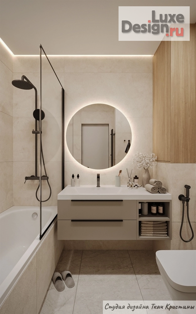 Дизайн интерьера квартиры "РЕМОНТ В СВЕТЛОЙ КВАРТИРЕ 68 м2" (фото 2)