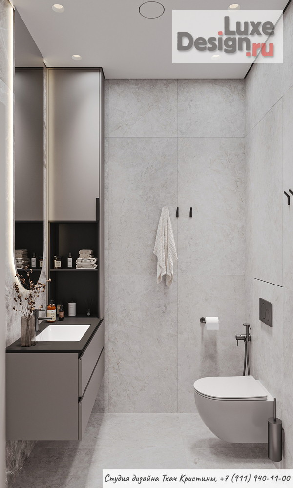 Дизайн интерьера квартиры "ДИЗАЙН-ПРОЕКТ КВАРТИРЫ 86м2" (фото 52)