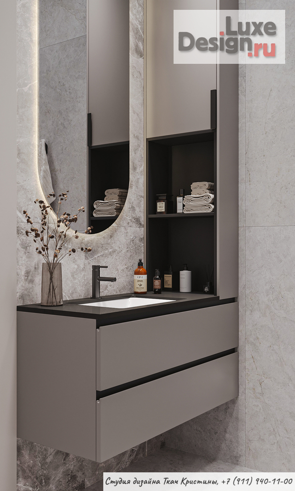 Дизайн интерьера квартиры "ДИЗАЙН-ПРОЕКТ КВАРТИРЫ 86м2" (фото 53)