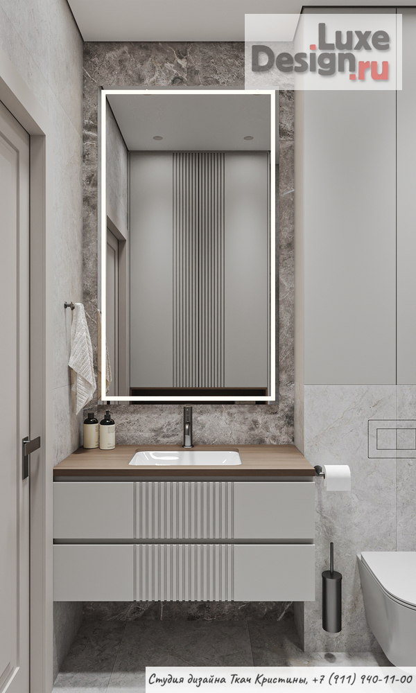 Дизайн интерьера квартиры "ДИЗАЙН-ПРОЕКТ КВАРТИРЫ 86м2" (фото 43)