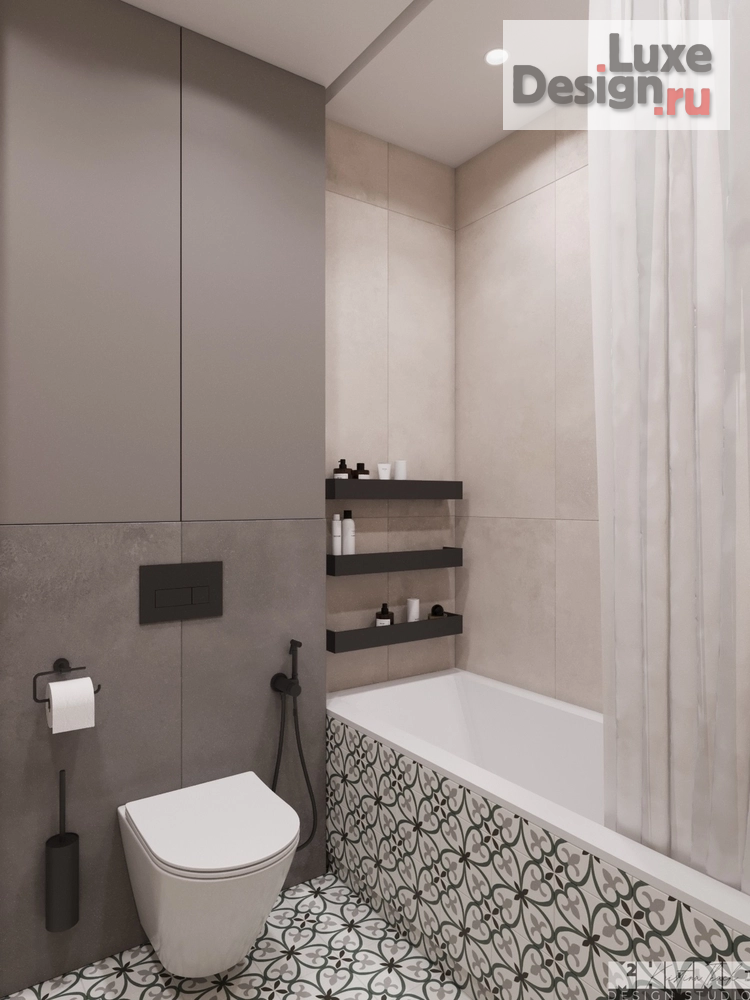 Дизайн интерьера квартиры "РАБОЧАЯ ЗОНА В СПАЛЬНЕ | КВАРТИРА 43 м²" (фото 28) от дизайнера Ткач Кристина Геннадьевна Дизайн интерьера квартиры "РАБОЧАЯ ЗОНА В СПАЛЬНЕ | КВАРТИРА 43 м²" (фото 28)