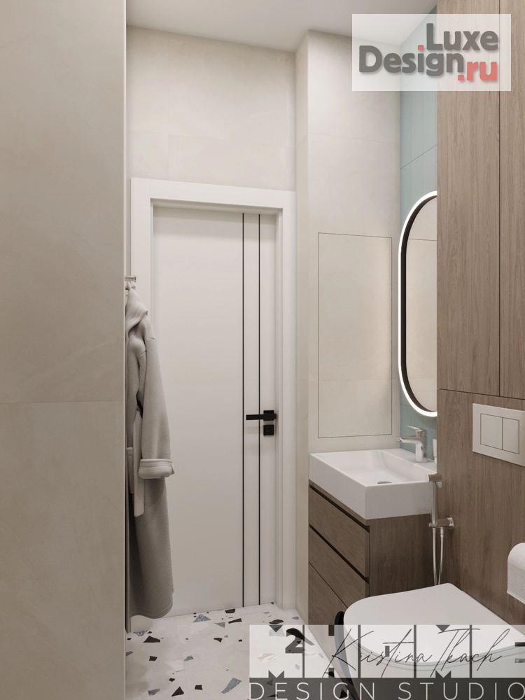 Дизайн интерьера квартиры "УЮТНАЯ КВАРТИРА ДЛЯ МОЛОДОЙ СТУДЕНТКИ" (фото 2)