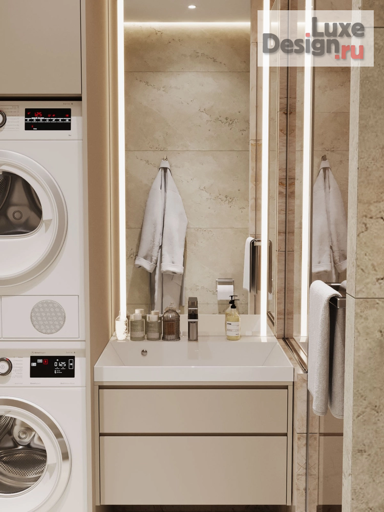 Дизайн интерьера однокомнатной квартиры "NATURAL" (фото 29)