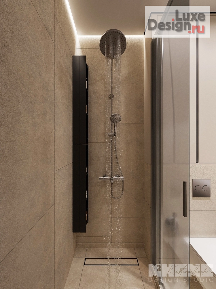 Дизайн интерьера квартиры студии "КРУЗЕНШТЕРНА" (фото 25)