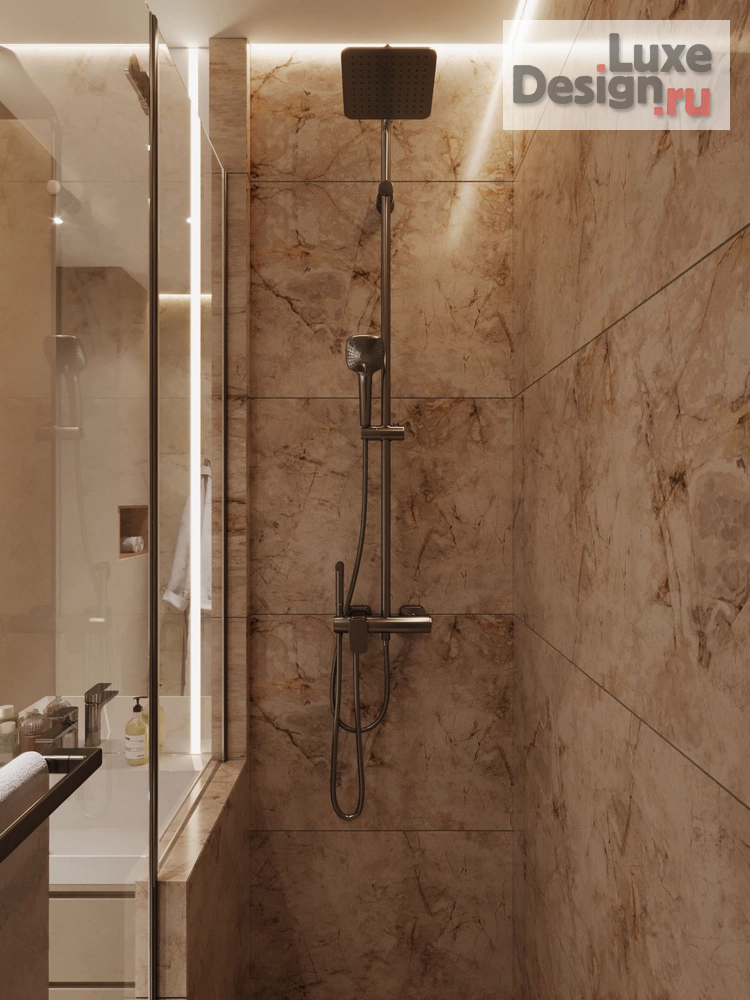 Дизайн интерьера однокомнатной квартиры "NATURAL" (фото 31)