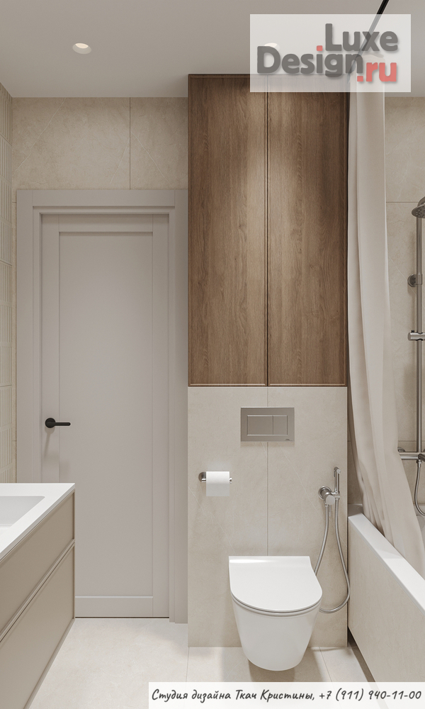 Дизайн интерьера квартиры "ДИЗАЙН-ПРОЕКТ КВАРТИРЫ 67м2" (фото 2)