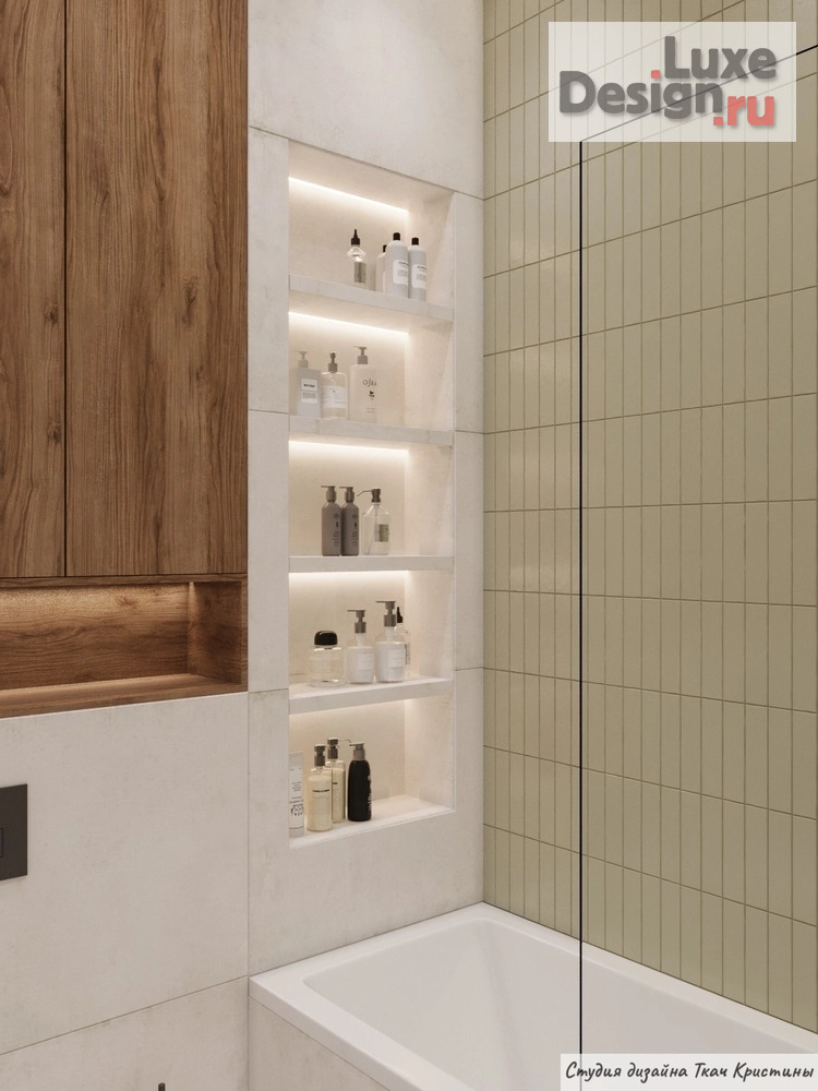 Дизайн интерьера квартиры "КВАРТИРА С ДЕВЕВЯННОЙ КАРТОЙ МИРА В КАБИНЕТЕ" (фото 4)