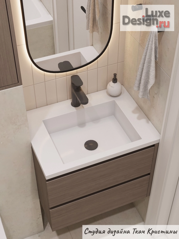 Дизайн интерьера квартиры "ДИЗАЙН-ПРОЕКТ ДЛЯ СЕМЬИ С ДВУМЯ ДЕТЬМИ" (фото 57)