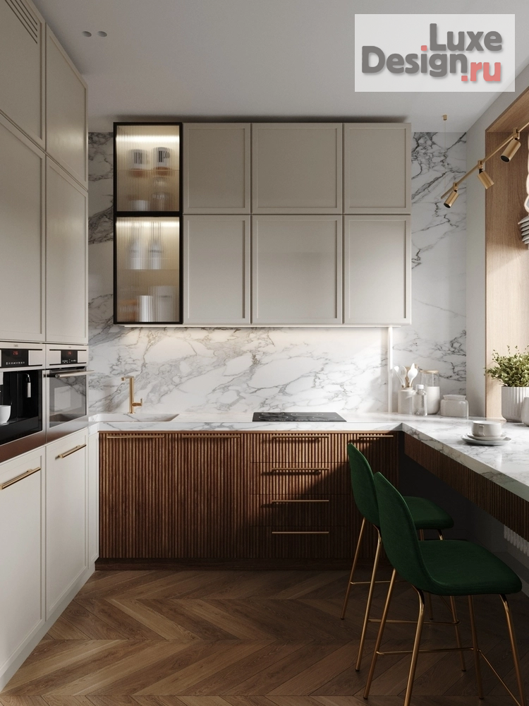 Дизайн интерьера квартиры "Stalinka" (фото 1) от дизайнера Петухова Мария Дизайн интерьера квартиры "Stalinka" (фото 1)