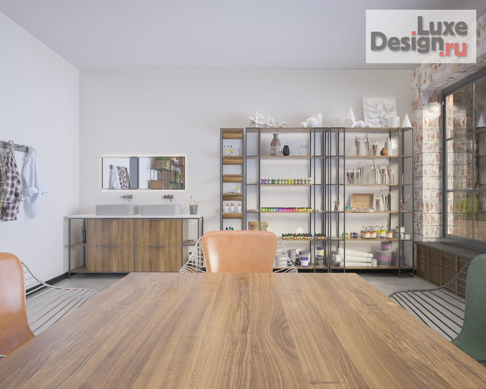 Дизайн интерьера офиса "Студия гончарного ремесла." (фото 12)