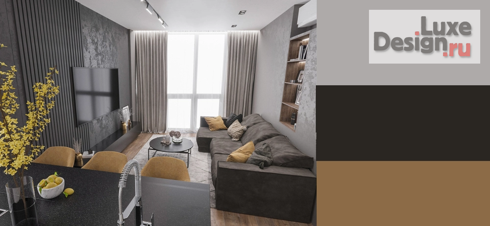 Дизайн интерьера квартиры "ЖК Флотилия 78 кв.м." (фото 2)